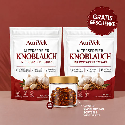 AuriVelt Gereifter, geruchloser Knoblauch