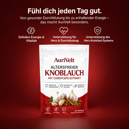 AuriVelt Gereifter, geruchloser Knoblauch