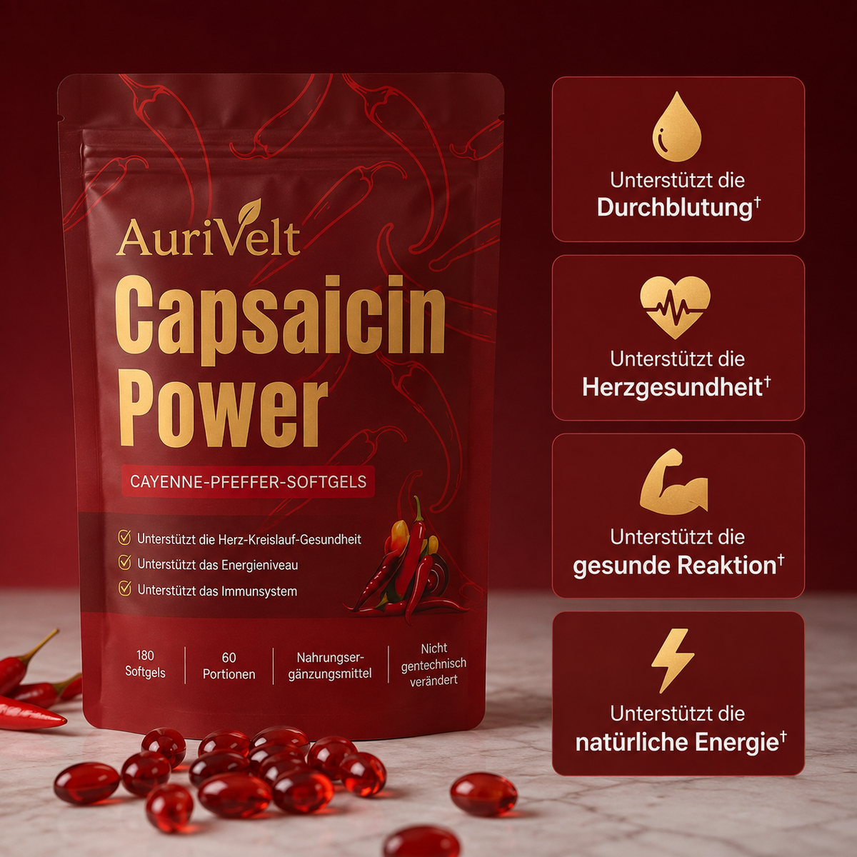 AuriVelt Cayenne-Pfeffer